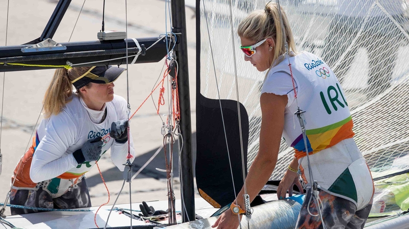 Saskia Tidey (right) raced with, now retired, Andrea Brewster in Rio