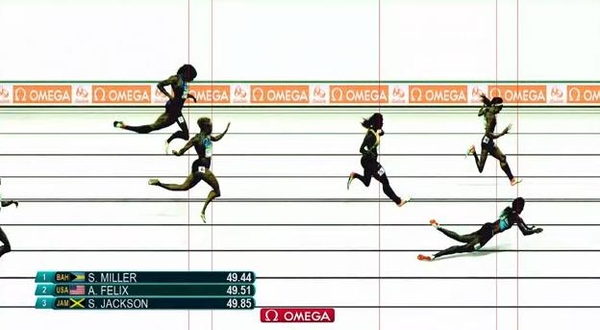 Shaunae Miller's dramatic dive at the death earned her gold