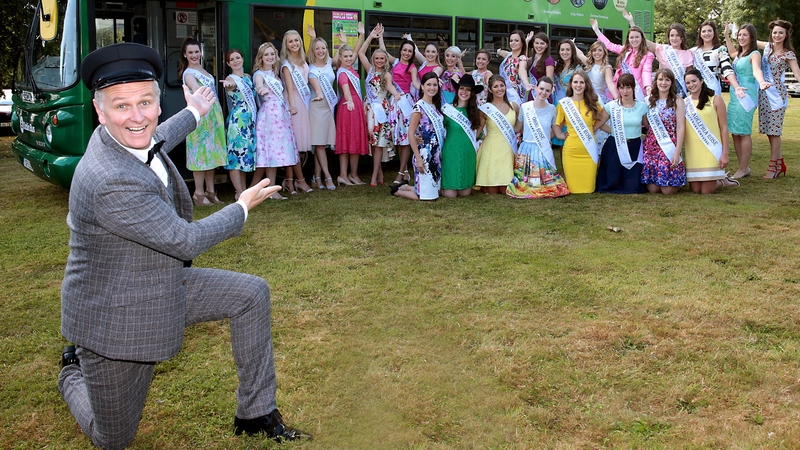 Daithi O'Shea hosts the 57th Rose of Tralee which goes from 32 to 65 Roses