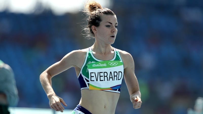 Everard finished eighth