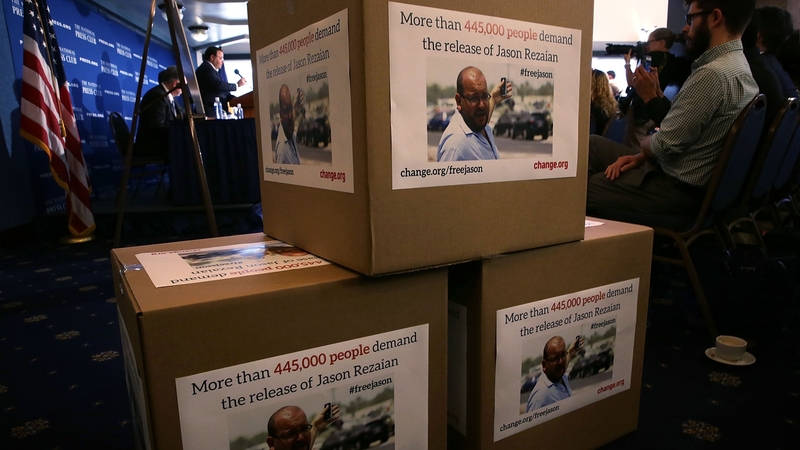 Washington Post Tehran bureau chief Jason Rezaianwas one of those held in Iran