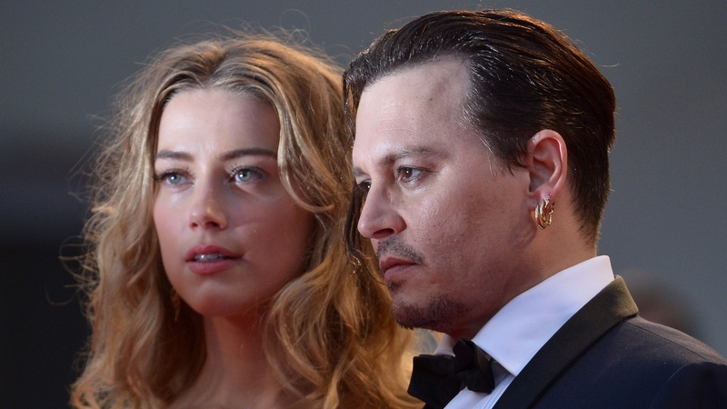 Amber Heard and Johnny Depp