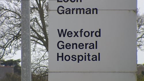 Marie Lynch died in hospital on 24 March 2021 at Wexford General Hospital (File image)