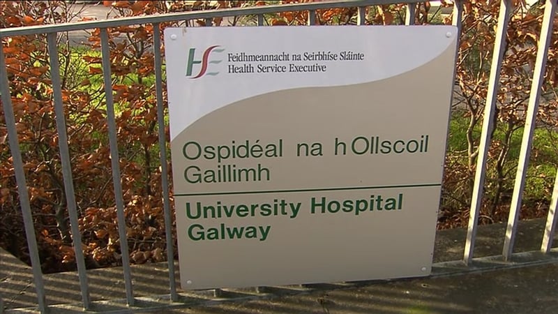 The man's body was removed to University Hospital Galway