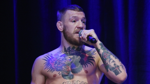 Conor McGregor tipped the scales at 168lbs