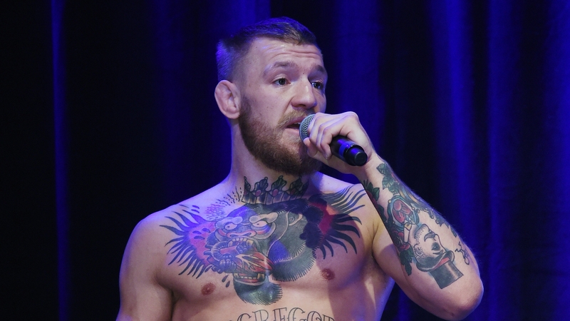 Conor McGregor tipped the scales at 168lbs