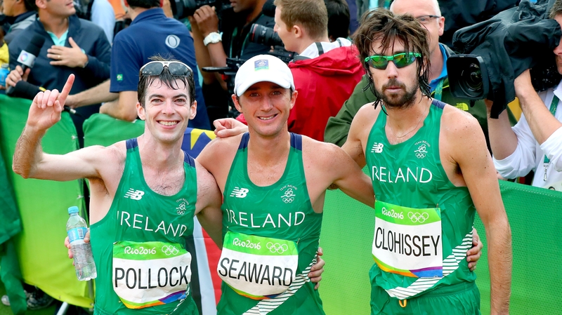 Paul Pollock, Kevin Seaward and Mick Clohisey