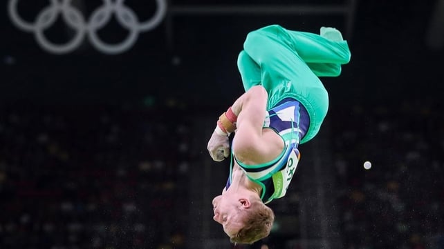 Kieran Behan was head over heels as he finished 38th in the Artistic Gymnastics, but he failed to make the final.