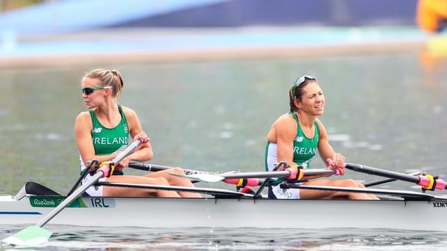Sinead Lynch and Claire Lambe made the lightweight double sculls final - but there would be no dream medal as they took sixth