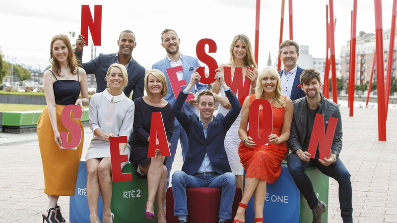 All the stars were out today for the Autumn TV lanch