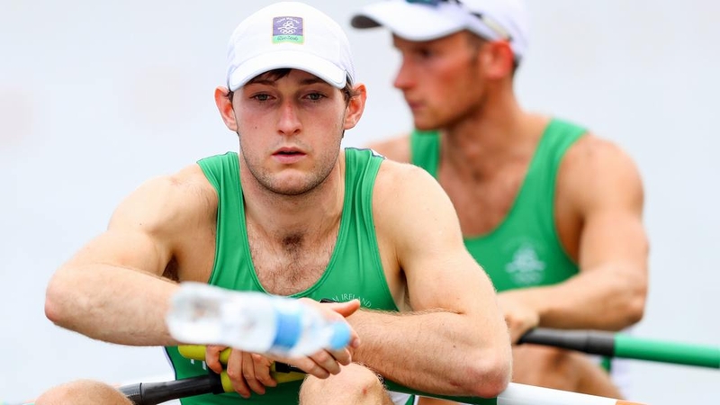 Paul O'Donovan qualified for Wednesday's quarter-final as heat winner