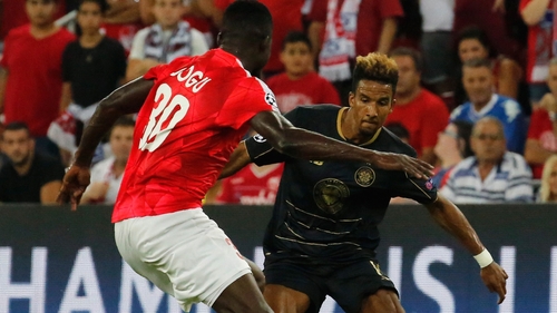 Celtic's Scott Sinclair dribbles the ball