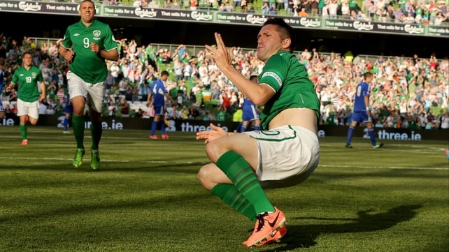 And broke Shay Given's international appearance record against the Faroes in 2013, playing his 126th match - while also bagging a hat-trick