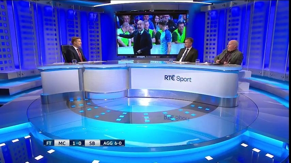 Michael O'Neill and Liam Brady discuss Manchester City