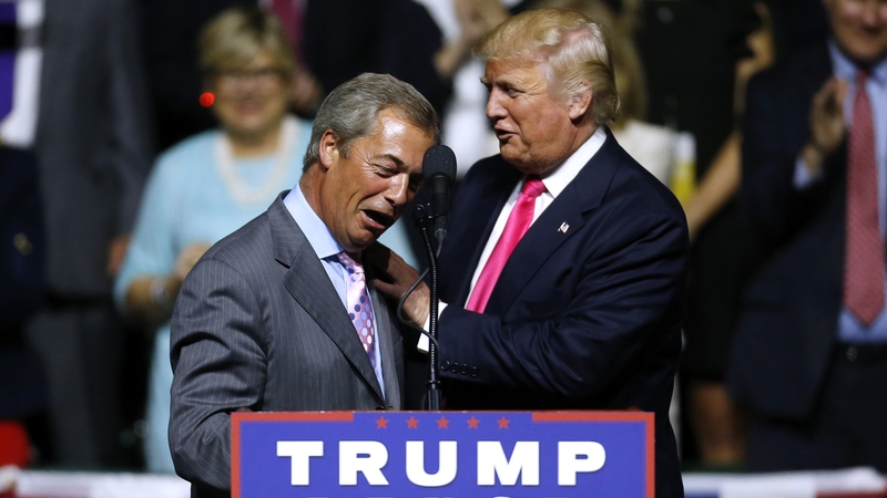Nigel Farage said he would not vote for Hillary Clinton if she paid him