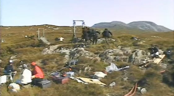 Filming in Clifden