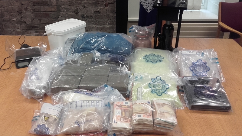 Heroin, ecstasy tablets, cannabis resin and cannabis herb along with cash were seized in Co Meath