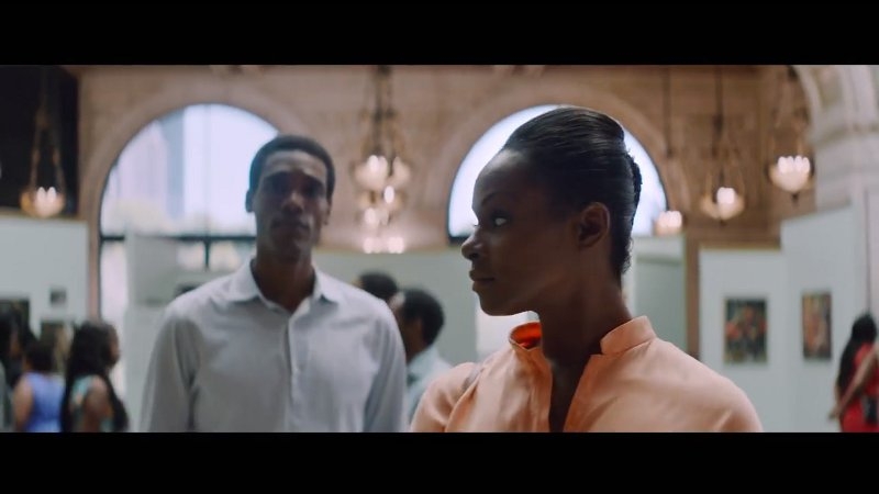Parker Sawyers and Tika Sumpter in Southside With You