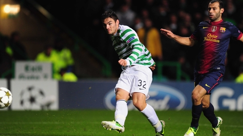 Tony Watt scored a famous winner when Celtic hosted Barcelona in 2012