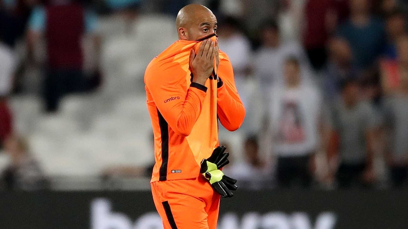 West Ham and Ireland goalkeeper Darren Randolph