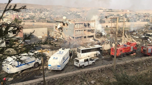 There was no immediate claim of responsibility for the attack