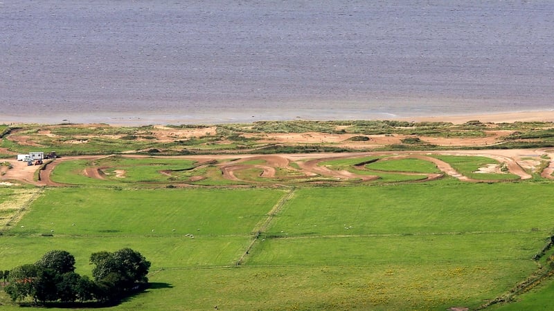 The incident happened at a motorcycle track on the Seacoast Road in Limavady