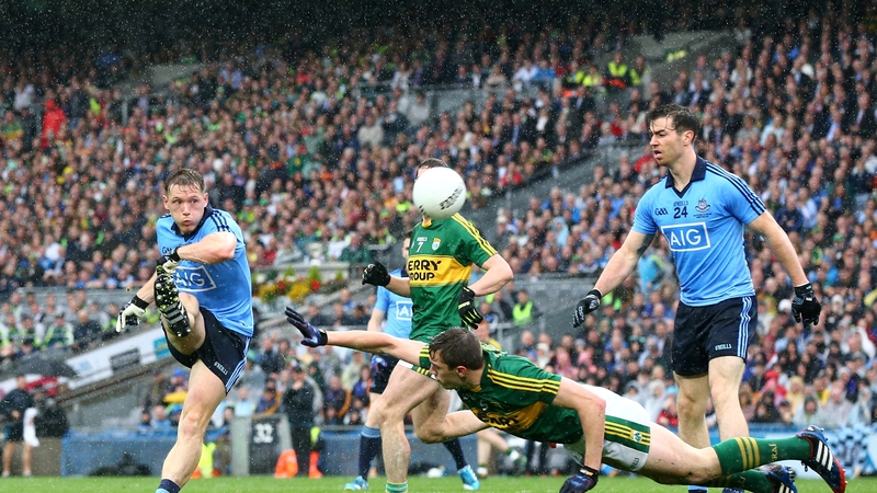 Action from last year's All-Ireland final which Dublin won by 0-12 to 0-09