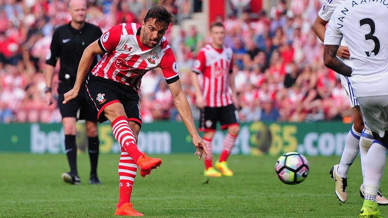 Jay Rodriguez fires home the equaliser