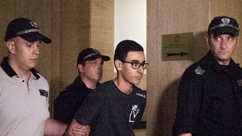 French student Mourad Hamyd, 20, was sent back to France from Bulgaria yesterday