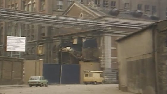 Guinness Brewery Blast Damage