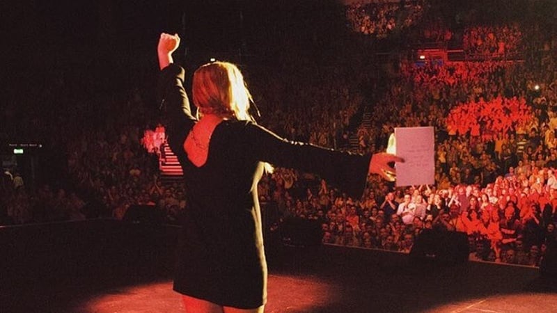 Amy Schumer wowd Dublin at the weekend