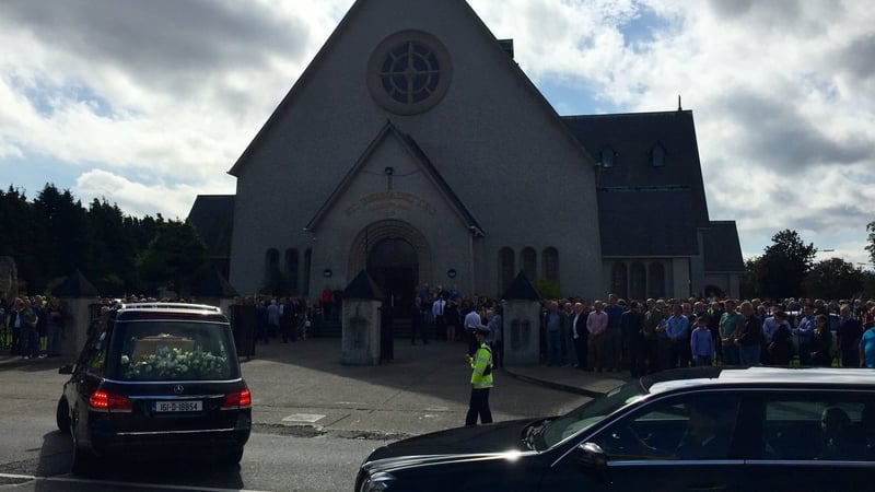 Funeral of Trevor O'Neill took place at St Bernadette's Church in Crumlin