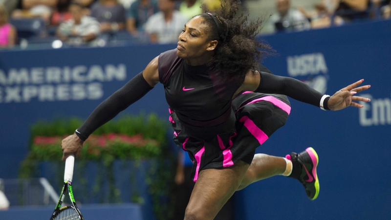 Serena Williams 'just went for more placement' with her serves