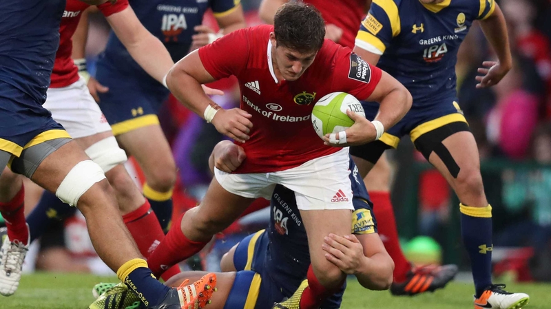 Dan Goggin makes his European bow for Munster