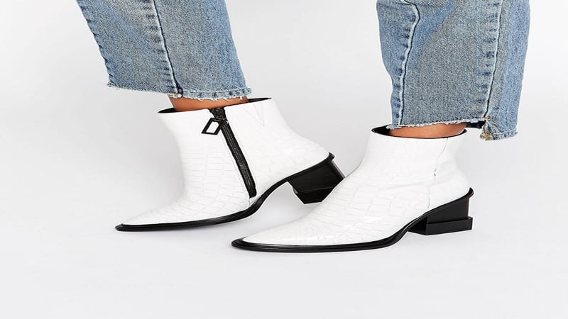 Get The Look: White Ankle Boots