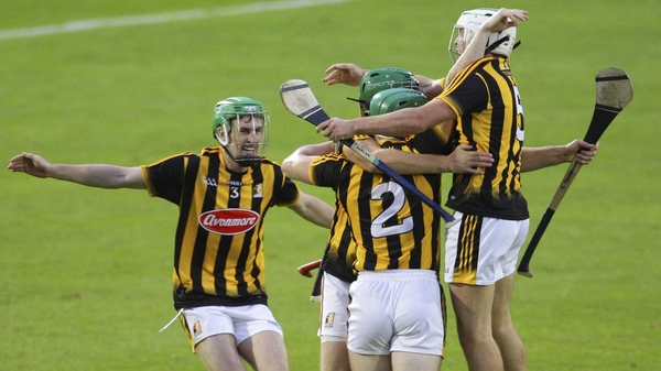Kilkenny celebrate after their replay win against Waterford