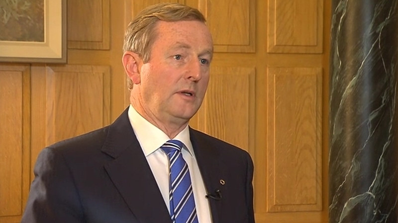 Enda Kenny said 'this is about the right of a small nation'