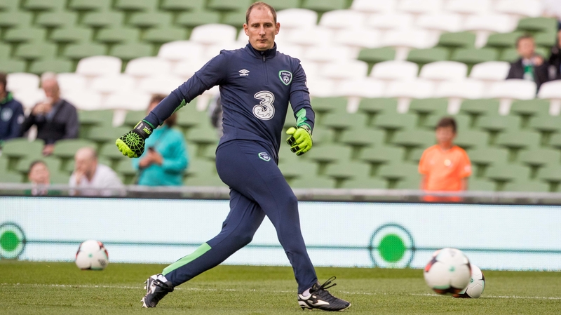 Gary Rogers is ready to play for Dundalk, less than a day after being part of the Irish squad in Serbia