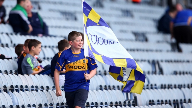 ... but some Premier fans got in early to watch the minors in action against Limerick.
