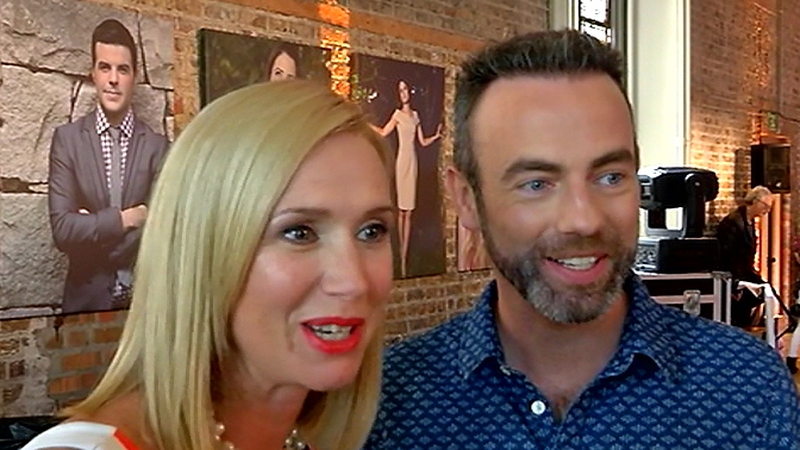 Máire Éilis Ní Fhlatharta and Domhnall O’Donoghue