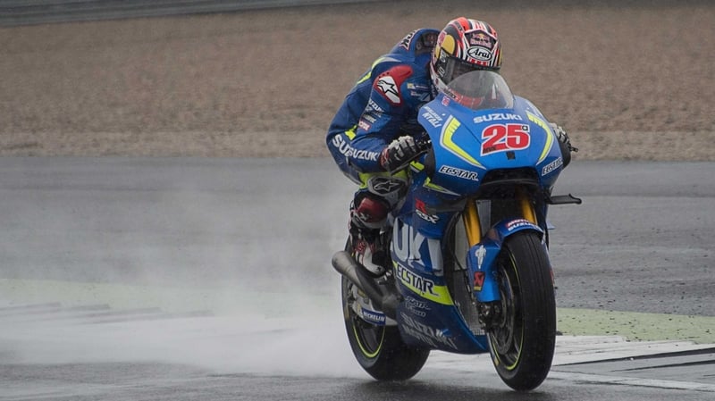 Maverick Vinales of Spain and Team Suzuki ECSTAR