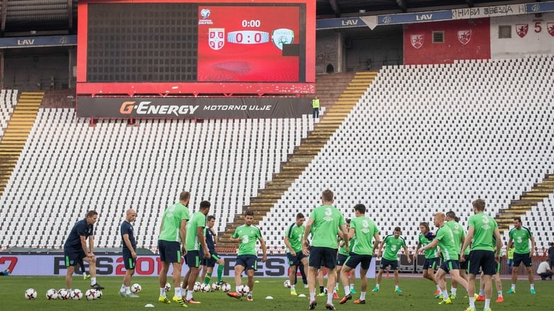 Serbia v the Republic of Ireland is live on RTÉ2 and RTÉ Player from 7pm