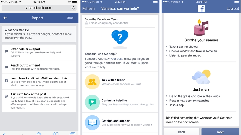 The company is also requesting that troubling content in a post be reported using the tool