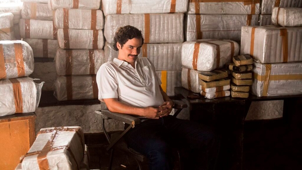 Narcos star Wagner Moura as Pablo Escobar