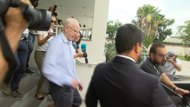 Pat Hickey has temporarily stood aside as president of the Olympic Council of Ireland