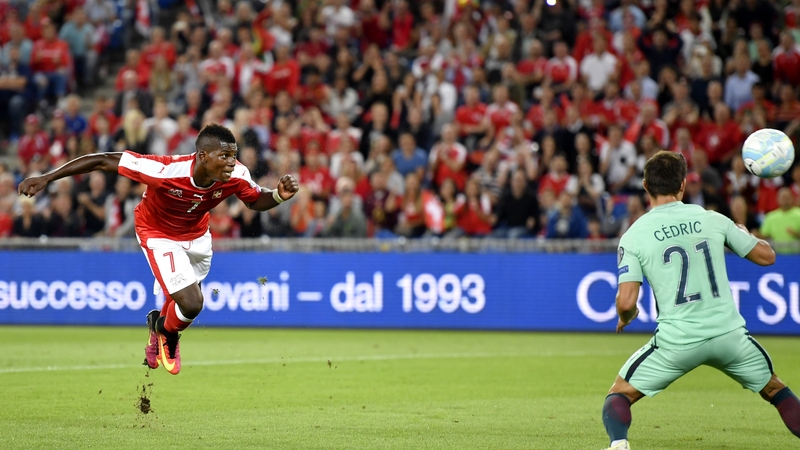 Breel Embolo put the Swiss in front in Basel
