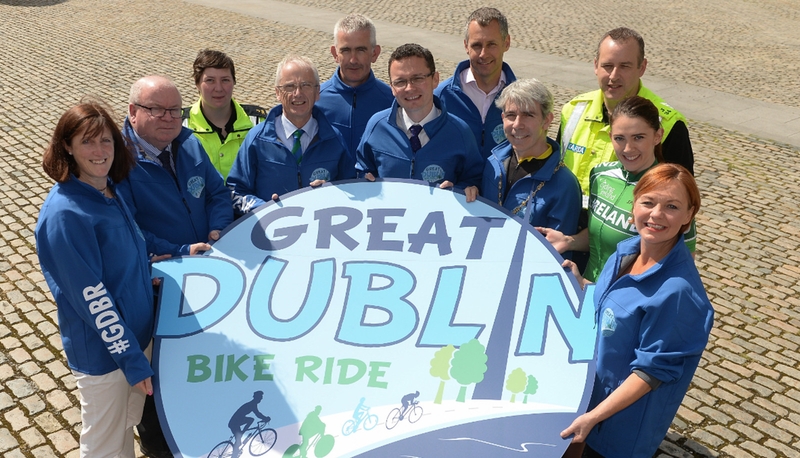 Garda Ruth Molloy, Dr Una May, Director of Participation & Ethics, Sport Ireland, Brendan Kenny, CEO, Dublin City Council, Ronan Twomey, Healthy Ireland, John Treacy, CEO, Sport Ireland, Minister of State for Tourism and Sport, Patrick O’Donovan, TD, Ciar