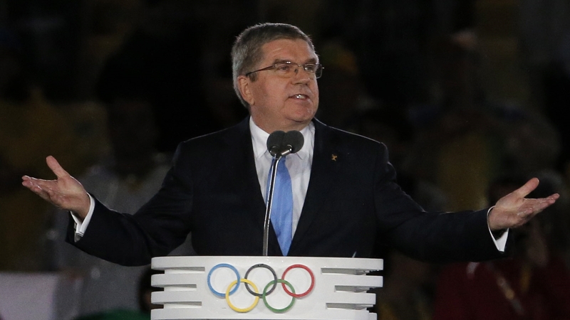 Thomas Bach said he would miss yesterday's opening ceremony to remain in Germany for the funeral of his friend