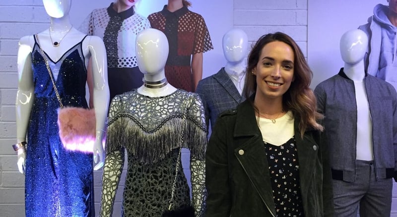 Ciara O'Doherty at the boohoo A/W16