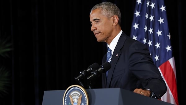 Barack Obama was speaking in Laos, while at a summit with South East Asia leaders